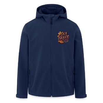 Line Dance Was sonst? Ich bin Line Dancer - Recycelte Männer Softshell-Jacke von Stanley/Stella - Navy - Vorne - AI Model Male 185 light (185cm)