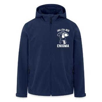 Enigma pour les joueurs - Veste softshell homme en polyester recyclé Stanley/Stella - marine - Devant - AI Model Male 185 light (185cm)