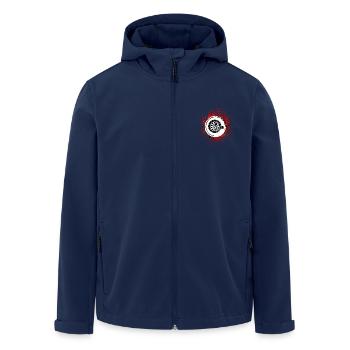 Darts Sport Symbol - Men’s Recycled Softshell Jacket by Stanley/Stella - navy - Front - AI Model Male 185 light (185cm)