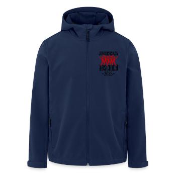 Bachelor party 2025 - Men’s Recycled Softshell Jacket by Stanley/Stella - navy - Front - AI Model Male 185 light (185cm)