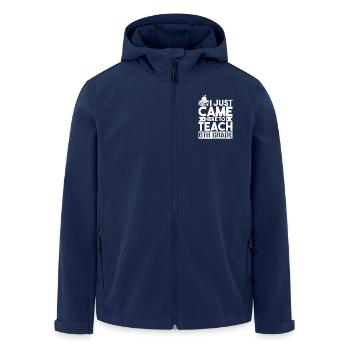 6th Grade Teacher I Teach 6th Grade - Men’s Recycled Softshell Jacket by Stanley/Stella - navy - Front - AI Model Male 185 light (185cm)