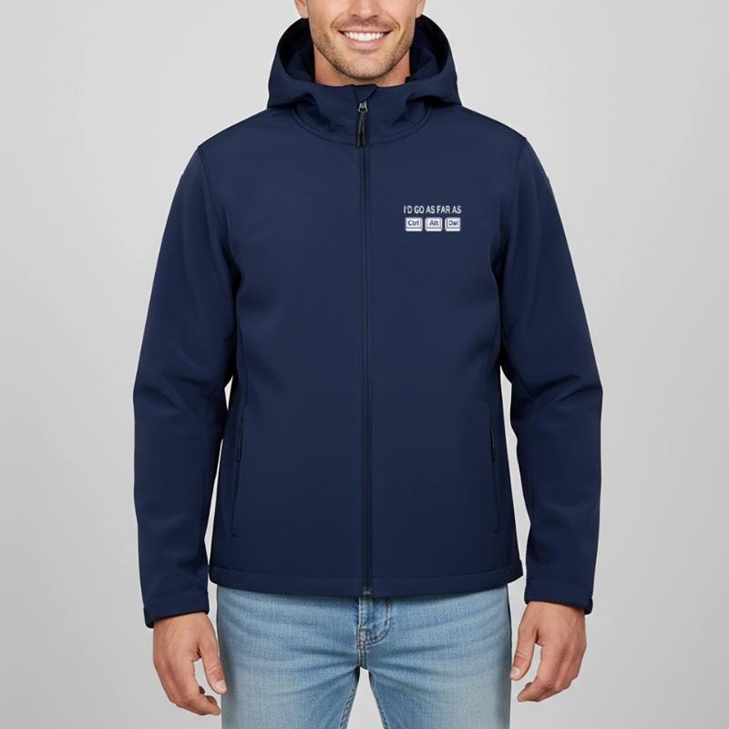 Programmer Shortcut Geek IT Support Computer Ta Men’s Recycled Softshell Jacket by Stanley/Stella