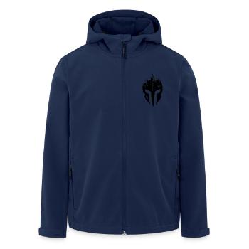 Icône du casque Gladiator Spartan - Veste softshell homme en polyester recyclé Stanley/Stella - marine - Devant - AI Model Male 185 light (185cm)