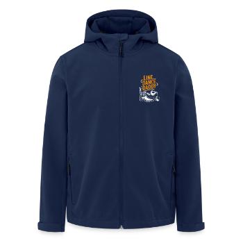 Line Dance Dad My Daddy Dances Line Dance - Men’s Recycled Softshell Jacket by Stanley/Stella - navy - Front - AI Model Male 185 light (185cm)