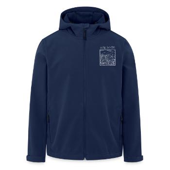 Funny Artist Painter Is My Art Ok Drawing Gift - Recycelte Männer Softshell-Jacke von Stanley/Stella - Navy - Vorne - AI Model Male 185 light (185cm)
