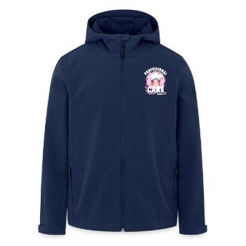 Pastry Lover professional Cake Tester Gift Idea - Recycelte Männer Softshell-Jacke von Stanley/Stella - Navy - Vorne - AI Model Male 185 light (185cm)