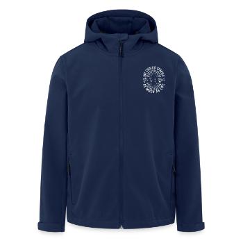Diamond Painting Artist Art Should Sparkle Diamond - Men’s Recycled Softshell Jacket by Stanley/Stella - navy - Front - AI Model Male 185 light (185cm)