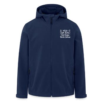Circus What I Can Do Circus Performer Gift - Men’s Recycled Softshell Jacket by Stanley/Stella - navy - Front - AI Model Male 185 light (185cm)