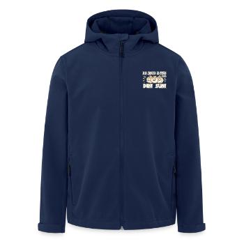 Delicious Asian Food Bao Bun Funny Dim Sum - Recycelte Männer Softshell-Jacke von Stanley/Stella - Navy - Vorne - AI Model Male 185 light (185cm)