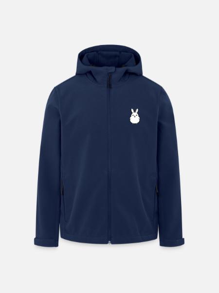 Funny bunny Easter - Men’s Recycled Softshell Jacket by Stanley/Stella - navy