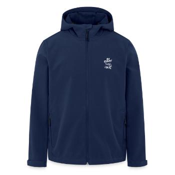 Stör angeln Sportfischen - Du störst. Stördesign - Recycelte Männer Softshell-Jacke von Stanley/Stella - Navy - Vorne - AI Model Male 185 light (185cm)
