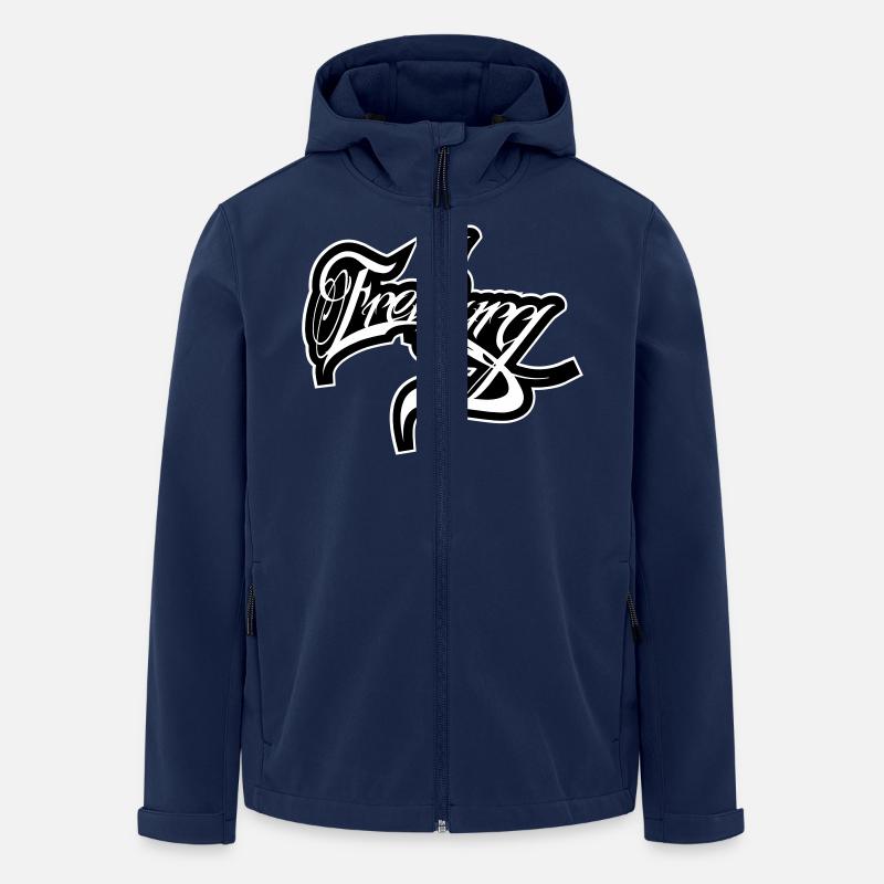 freiburg - Men’s Recycled Softshell Jacket by Stanley/Stella - navy