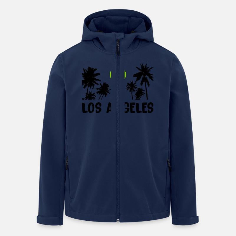 Los Angeles - Veste softshell homme en polyester recyclé Stanley/Stella - marine