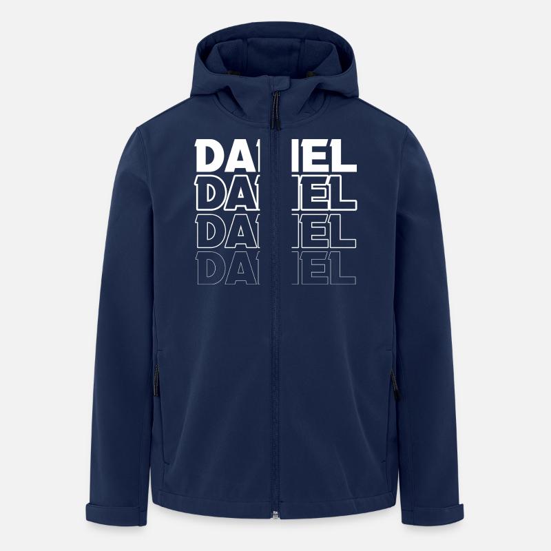 Daniel - Men’s Recycled Softshell Jacket by Stanley/Stella - navy