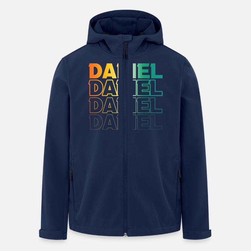 Daniel - Veste softshell homme en polyester recyclé Stanley/Stella - marine