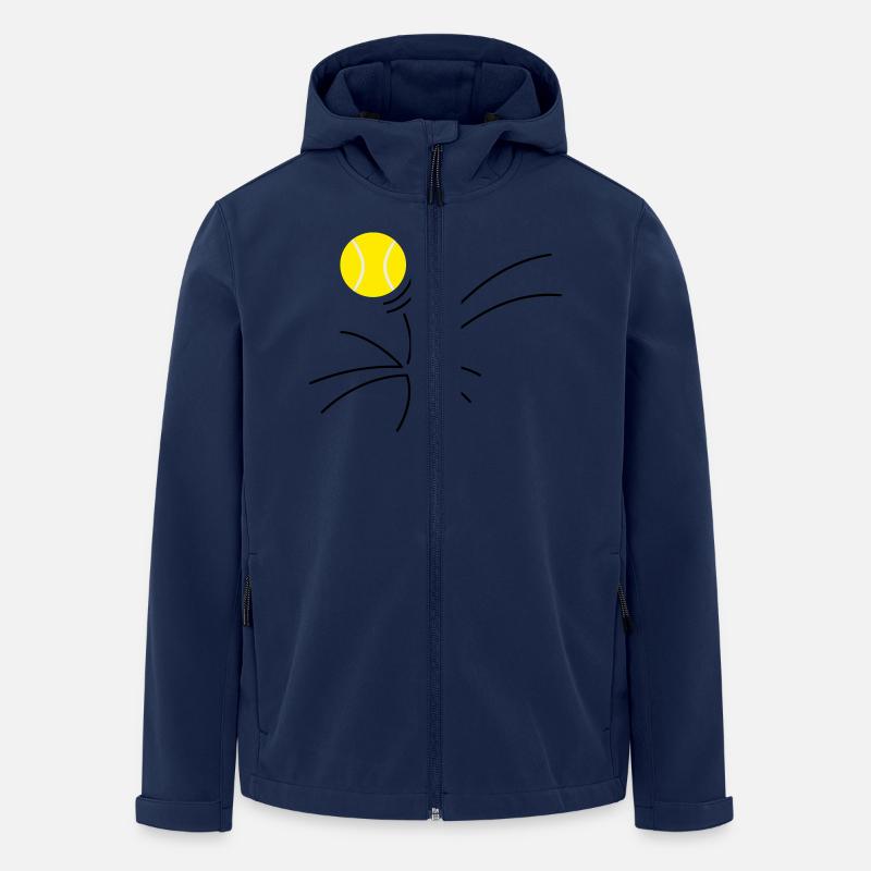 tennis as (3c) - Recycelte Männer Softshell-Jacke von Stanley/Stella - Navy