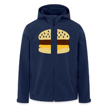 Burger - Veste softshell homme en polyester recyclé Stanley/Stella - marine - Devant - AI Model Male 185 light (185cm)