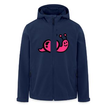 Ver du cœur - Veste softshell homme en polyester recyclé Stanley/Stella - marine - Devant - AI Model Male 185 light (185cm)