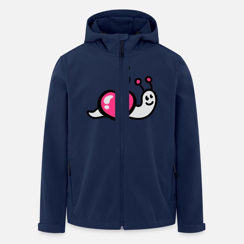 Ver du cœur 3 - Veste softshell homme en polyester recyclé Stanley/Stella - marine