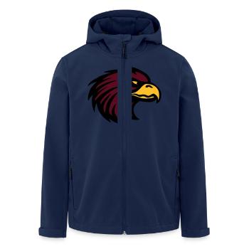 Aigle, Eagle - Veste softshell homme en polyester recyclé Stanley/Stella - marine - Devant - AI Model Male 185 light (185cm)