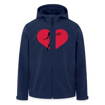 she_devil - Veste softshell homme en polyester recyclé Stanley/Stella - marine - Devant - AI Model Male 185 light (185cm)