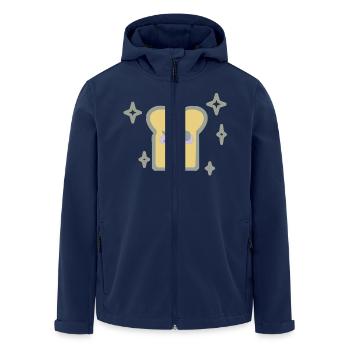 tartinekawaii - Veste softshell homme en polyester recyclé Stanley/Stella - marine - Devant - AI Model Male 185 light (185cm)