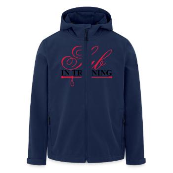 Sub in training - Recycelte Männer Softshell-Jacke von Stanley/Stella - Navy - Vorne - AI Model Male 185 light (185cm)