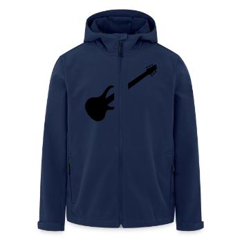 Ibanez BTB six string - Ibanez E-Bass - Recycelte Männer Softshell-Jacke von Stanley/Stella - Navy - Vorne - AI Model Male 185 light (185cm)