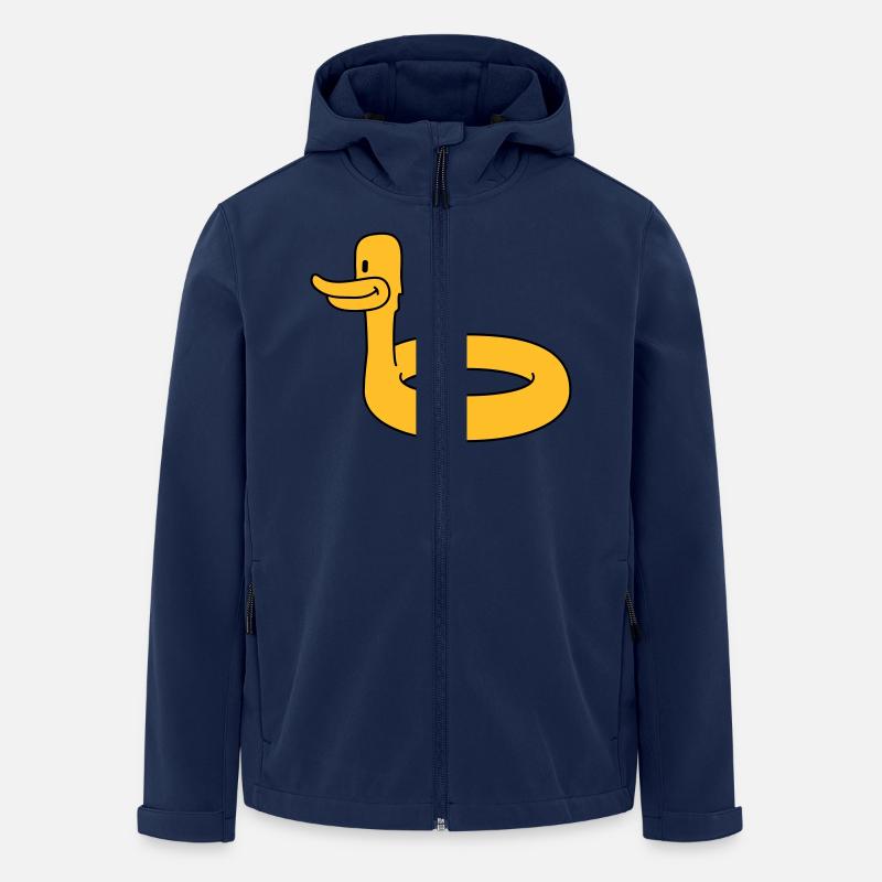 Duck Swimming Ring - Veste softshell homme en polyester recyclé Stanley/Stella - marine