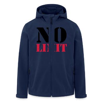 No Limit - Men’s Recycled Softshell Jacket by Stanley/Stella - navy - Front - AI Model Male 185 light (185cm)