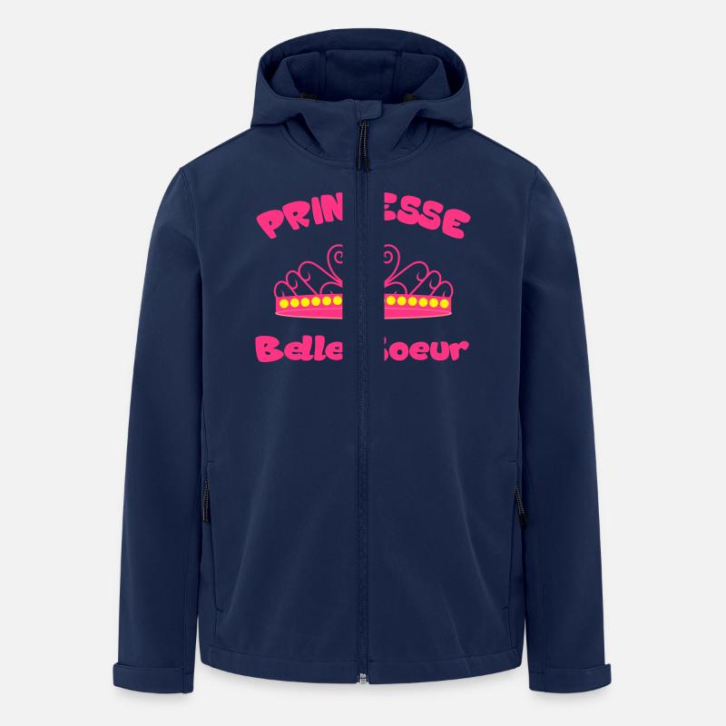 Princesse belle-soeur - Recycelte Männer Softshell-Jacke von Stanley/Stella - Navy