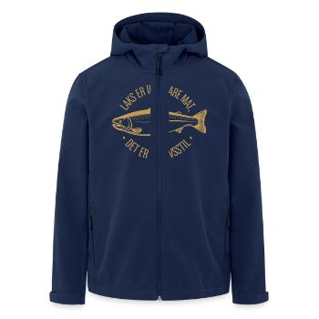 Rokt Las Laks er ikke bare mat det er en livsstil - Veste softshell homme en polyester recyclé Stanley/Stella - marine - Devant - AI Model Male 185 light (185cm)