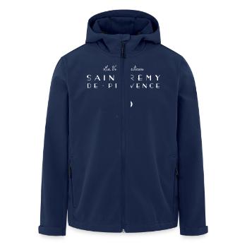Saint-Rémy de Provence 13 Bouches-du-Rhône - Men’s Recycled Softshell Jacket by Stanley/Stella - navy - Front - AI Model Male 185 light (185cm)