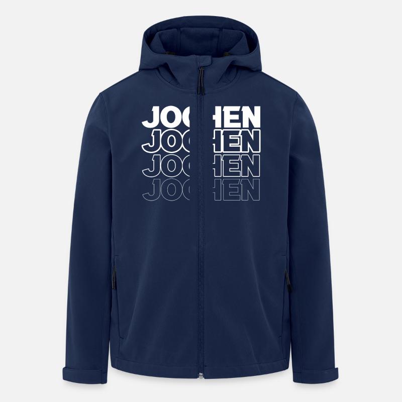 Jochen - Men’s Recycled Softshell Jacket by Stanley/Stella - navy
