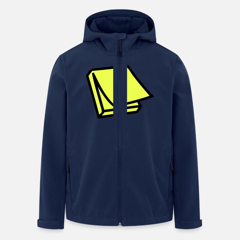 Postit - Recycelte Männer Softshell-Jacke von Stanley/Stella - Navy