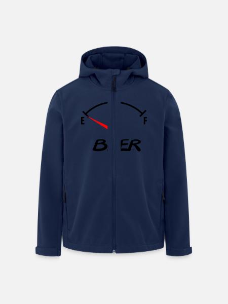 beer - Recycelte Männer Softshell-Jacke von Stanley/Stella - Navy