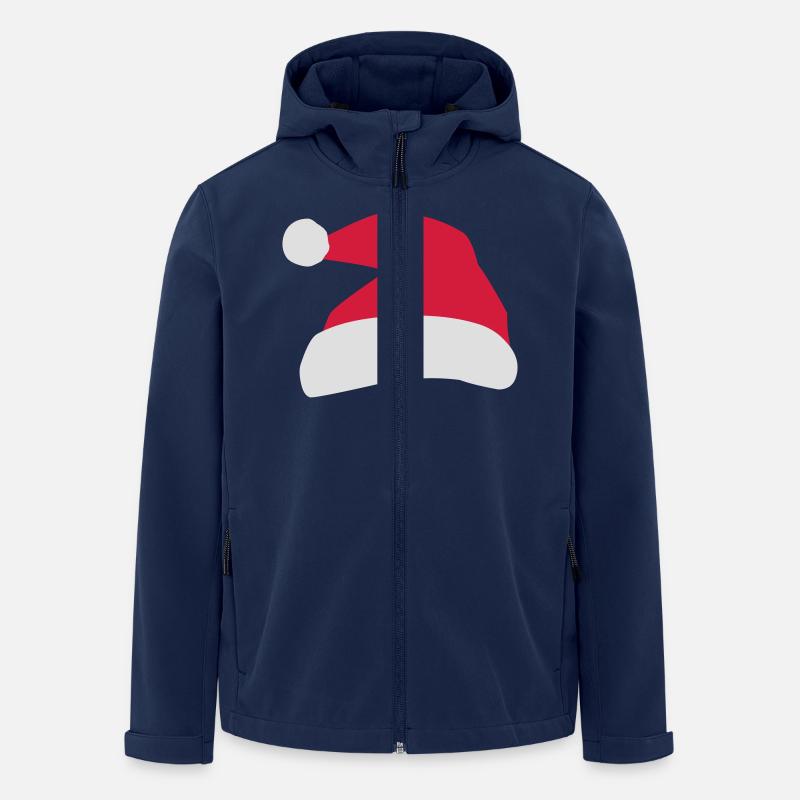Weihnachten - Recycelte Männer Softshell-Jacke von Stanley/Stella - Navy