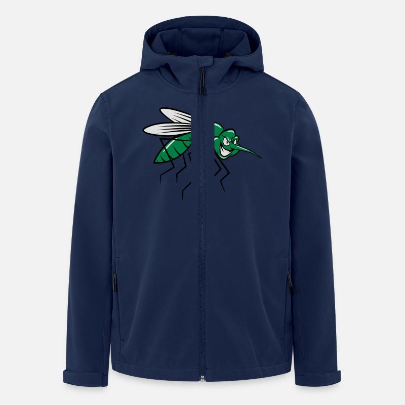 Midge funny comic - Men’s Recycled Softshell Jacket by Stanley/Stella - navy