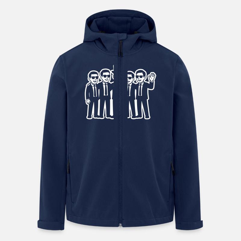 Bachelor Team Groom - Veste softshell homme en polyester recyclé Stanley/Stella - marine