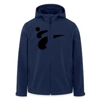 taekwondo kick - Veste softshell homme en polyester recyclé Stanley/Stella - marine - Devant - AI Model Male 185 light (185cm)