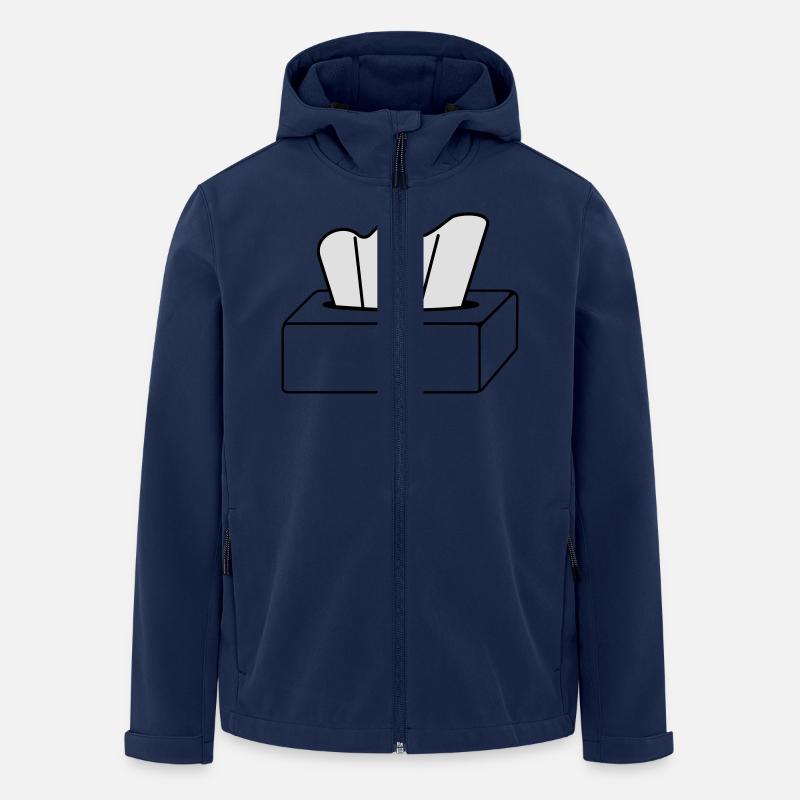 Tuchbox - Men’s Recycled Softshell Jacket by Stanley/Stella - navy