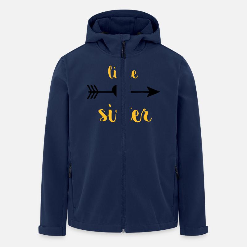 Little Sister - Veste softshell homme en polyester recyclé Stanley/Stella - marine