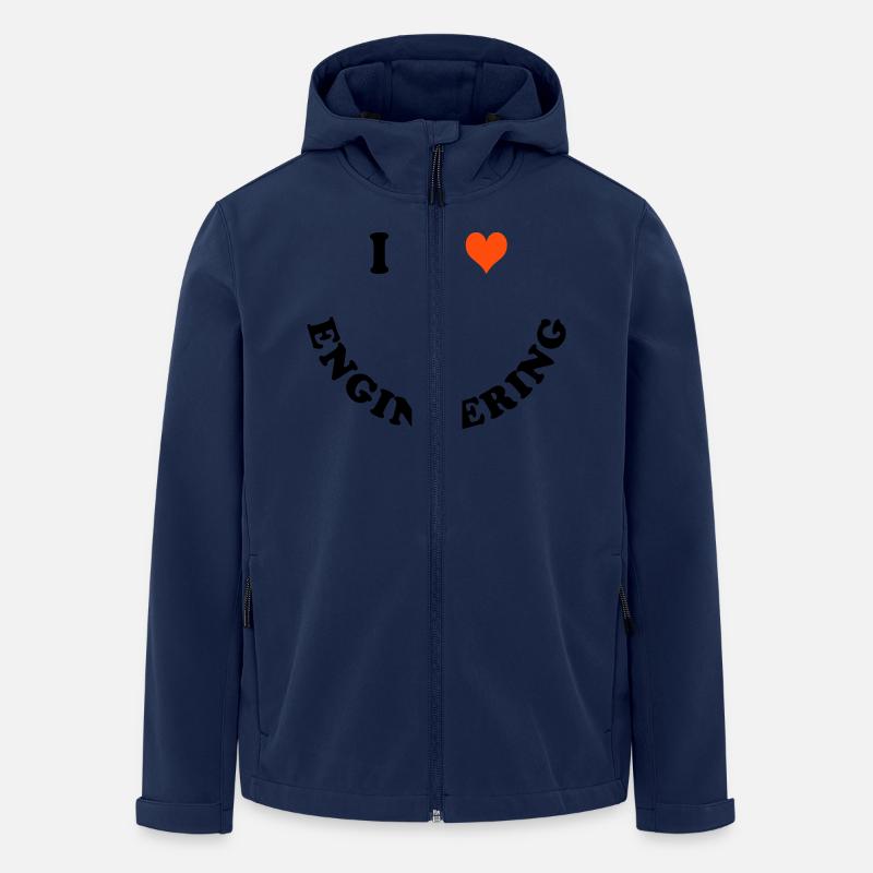 Engineer - Men’s Recycled Softshell Jacket by Stanley/Stella - navy