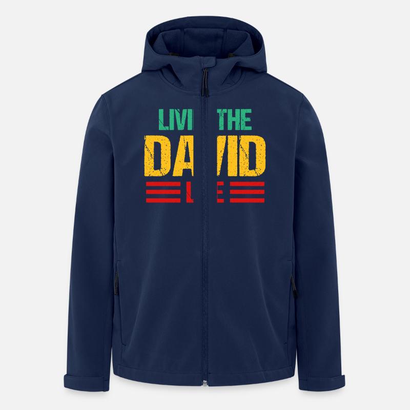 David - Veste softshell homme en polyester recyclé Stanley/Stella - marine