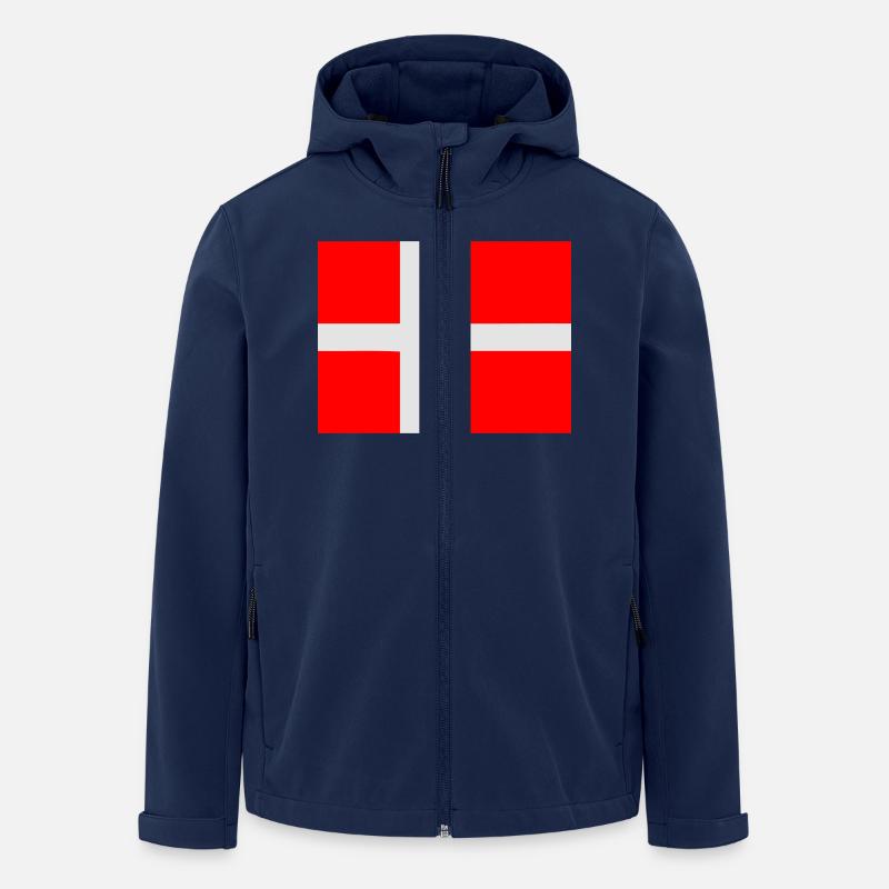 daenemark - Recycelte Männer Softshell-Jacke von Stanley/Stella - Navy