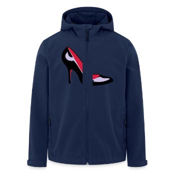 Shoe2 - Veste softshell homme en polyester recyclé Stanley/Stella - marine - Devant - AI Model Male 185 light (185cm)