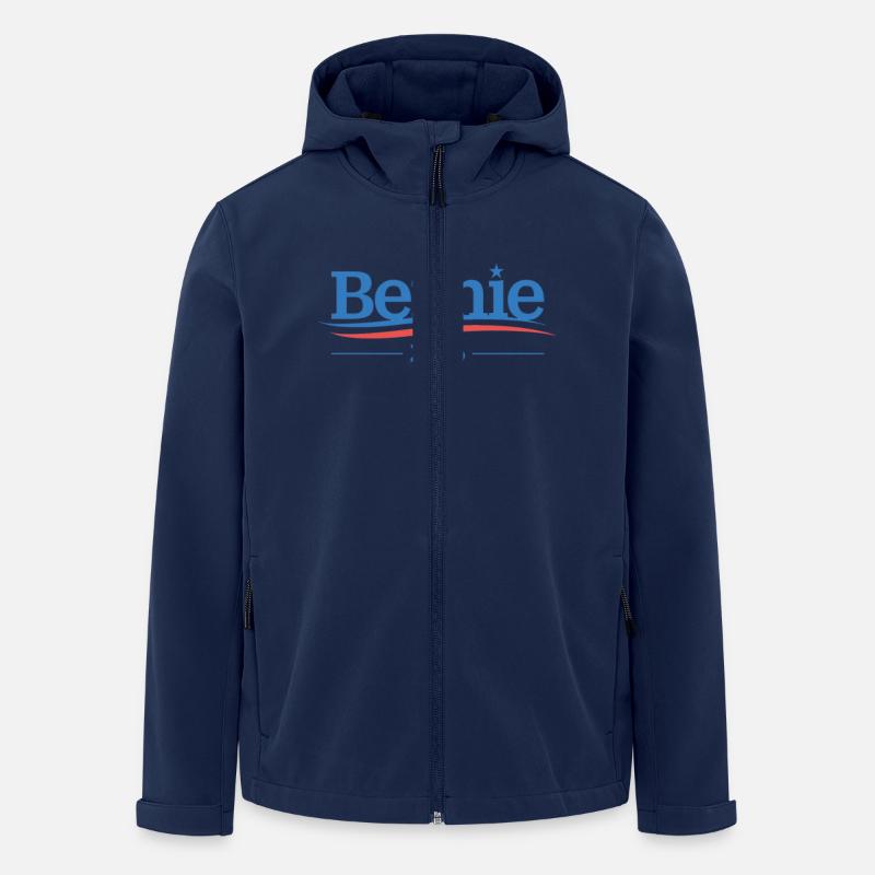 Bernie 2016 - Recycelte Männer Softshell-Jacke von Stanley/Stella - Navy