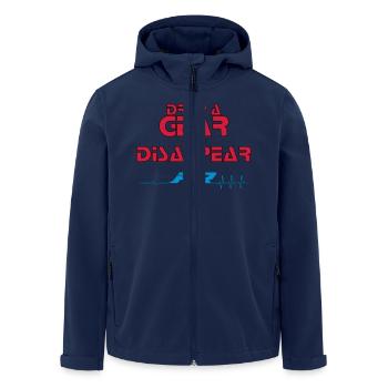 drop a gear RR puls Rand - Recycelte Männer Softshell-Jacke von Stanley/Stella - Navy - Vorne - AI Model Male 185 light (185cm)