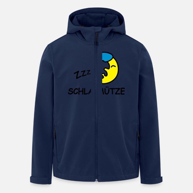 Schlafmütze - Recycelte Männer Softshell-Jacke von Stanley/Stella - Navy