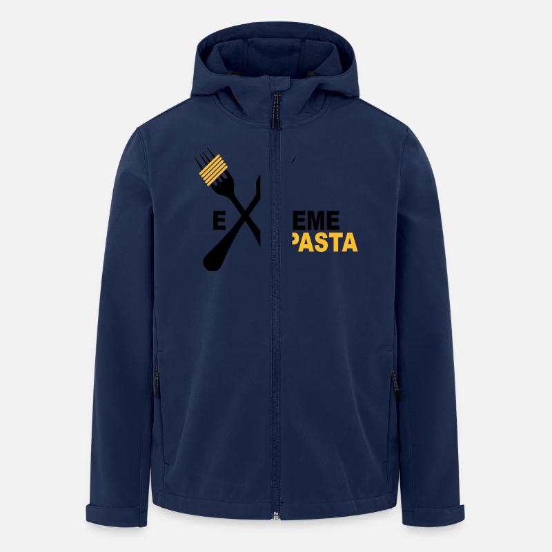 pasta - Men’s Recycled Softshell Jacket by Stanley/Stella - navy